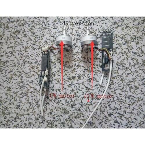 XIAO RC Drone 1080P/4k Version RC Quadcopter Spare Parts CW/CCW Motor with ESC set