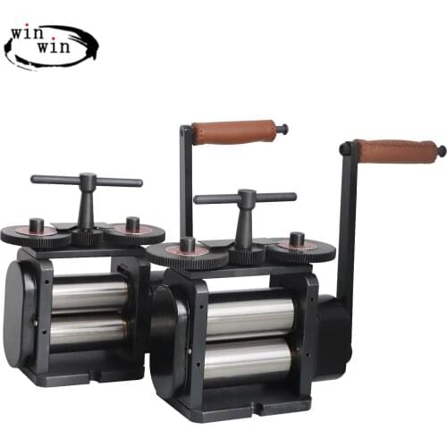 Rolling Mill Wire Flat Pattern Press Jewelry Tablet Pressing Machine Sheet Metal Jewelry Making Press Tabletting Tool for Repair