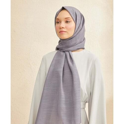 Salland Elena Purple Color Shawl Trend Fashion Womens Hijab Scarf Shawl Scarf Comfortable Use in All Seasons Wraps Easy to Shape Flexible Anti-Wrinkle Quality Silk Fabric Hijab Clothing Accessory Shawls ELEMO-00001