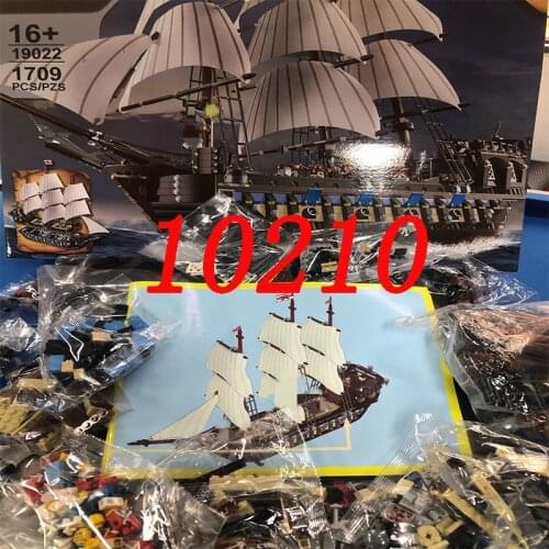 In Stock Film Series Pirate Emperor Kingdom Battle DIY Model Building Block Brick Childrens Toy Christmas Gifts