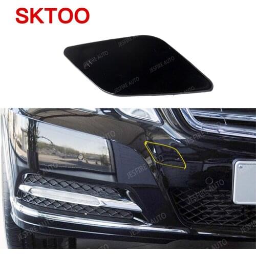 SKTOO For Mercedes-Benz E-Class W212 E300 E350 E400 E500 Front Bumper Trailer Hook Cover Trailer Cover A2128850126