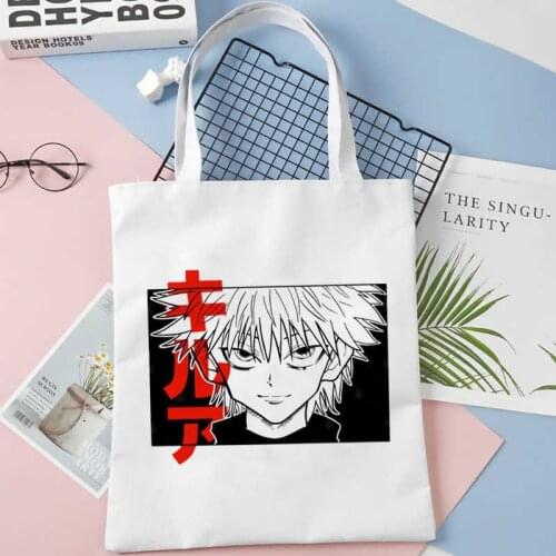 Hunter x Hunter shopping bag bolsas de tela eco bolsa shopping bag string reusable grab