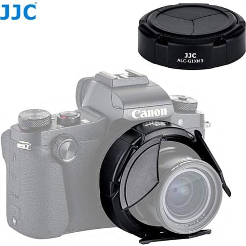 JJC Dedicated Auto Open and Close Lens Cap Lens Protector for Canon PowerShot G1X Mark III G1X M3 Digital Camera Auto Lens Cap