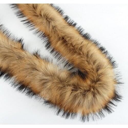 1M Faux fox fur Furry Fluffy Trim Trimming DIY Home Decor Sewing Costume Crafts Lace Trim