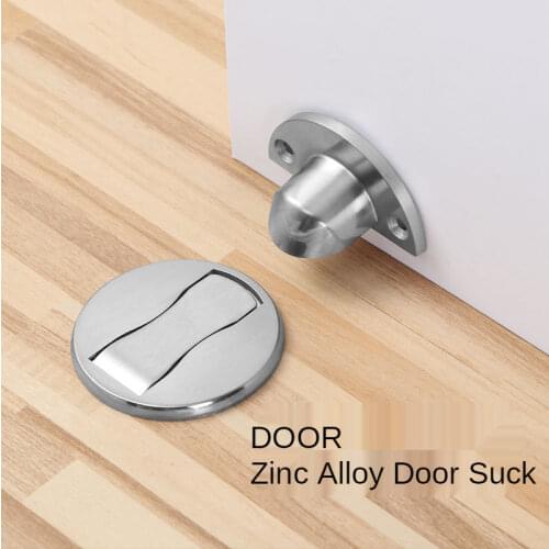 1PCS Magnetic Door Stopper Hidden Door Stop Grip-Free Nail-Free Door Top Wall Protection Furniture Hardware