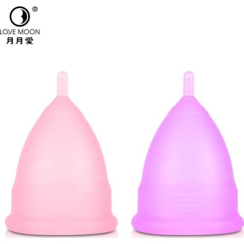 100pcs/lot Wholesale reusable copo menstrual silicone copa menstrual coupe menstruelle menstruation cup silica gel lady cup