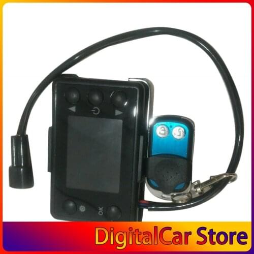 12V/24V 3/5KW LCD Monitor Parking Heater Switch Car Heating Device Controller Universal for Car Track Air Heater
