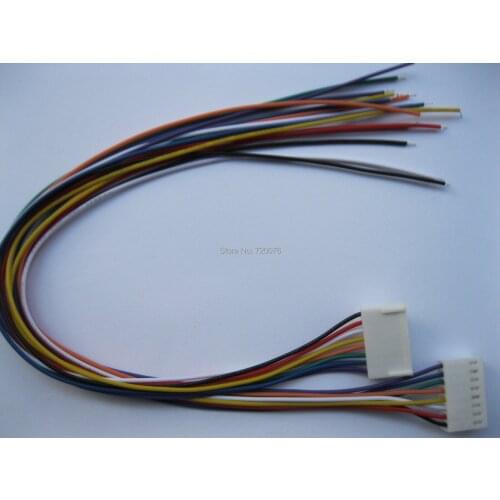 50 pcs 2510 2.54mm Pitch 8 Pin Female Connector with 26AWG 300mm Leads Cable