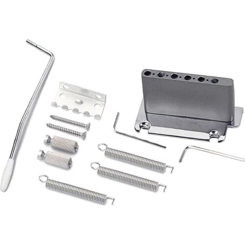 Electric Guitar Tremolo System Bridge Saddles Set Musical Instrument Accessories Beginner Practice Tool