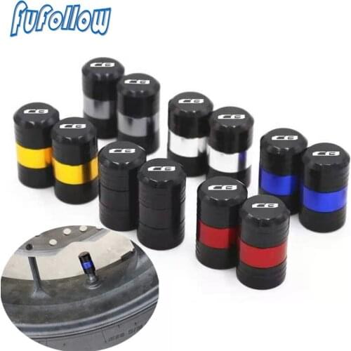 Motorcycle cb1300 CNC Aluminum Wheel Tire Valve Caps Airtight Cover Cap For HONDA CB 1300 CB1300 1997-2014 2015 2016 accessories