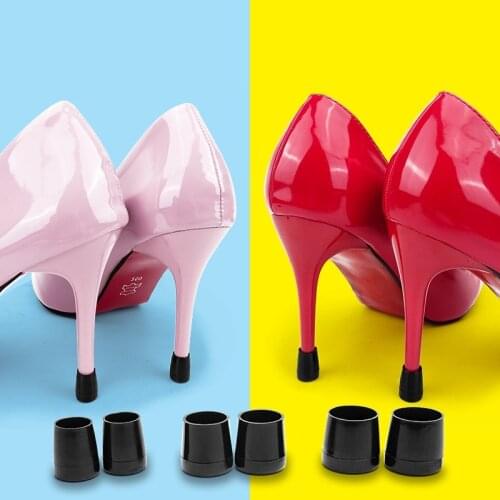 High-heeled Shoes Heel Cover Non-slip Wear-resistant Heel Nail Cover Invisible Silencer Heel Cover Stiletto Accessories