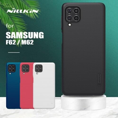 For Samsung Galaxy F62 M62 Case Nillkin Super Frosted Shield Ultra-Thin Hard PC Back Cover for Samsung Galaxy F62 M62 Phone Case
