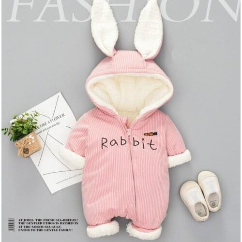 Baby Jumpsuit 2020 New Russia Girl Costume Rompers Clothes Cold Winter Boy Garment Thicken Warm Comfortable Cotton Coat Jacket