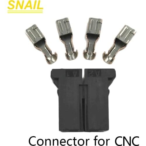 For FANUC.plug for power cord.AMP D-5.A06B-6110-K201.connector for XYZ axis