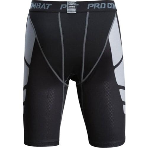 New Style Breathable Mens Compression Shorts Workout Fitness Bottoms Skin Tight Comouflage Short Pants