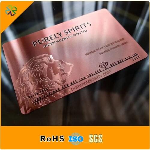 Manufacture customized printing stainless steel metal business card name card