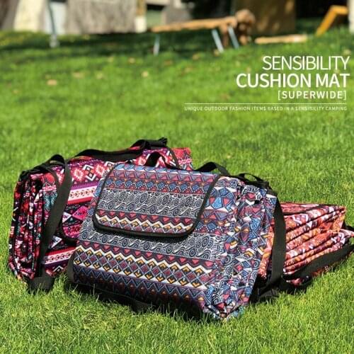Outdoor Picnic Mat Thickened Waterproof and Moisture-proof Mat Beach Camping Tent Canopy Floor Mat Baby Crawling Mat