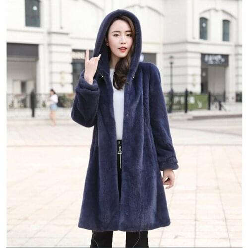 Lingmei Long Fur Coats