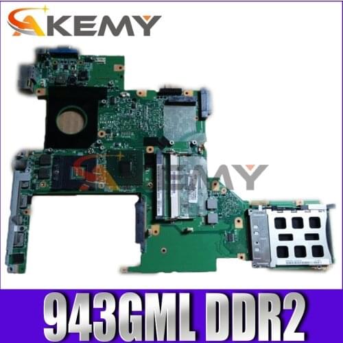 Akemy For Lenovo 3000 E390 E390A laptop motherboard 943GML DDR2 Free cpu 48.4Q801.01N 55.4F901.031