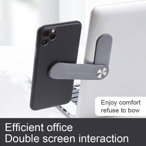 Laptop Phone Holder Mobile Phone Stand Multi-screen Support Laptop Side Mounting Connected Computer Stand Screen Support Frame