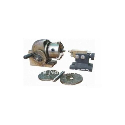 Semi-universal quick dividing indexing head with tail stock for cnc milling te