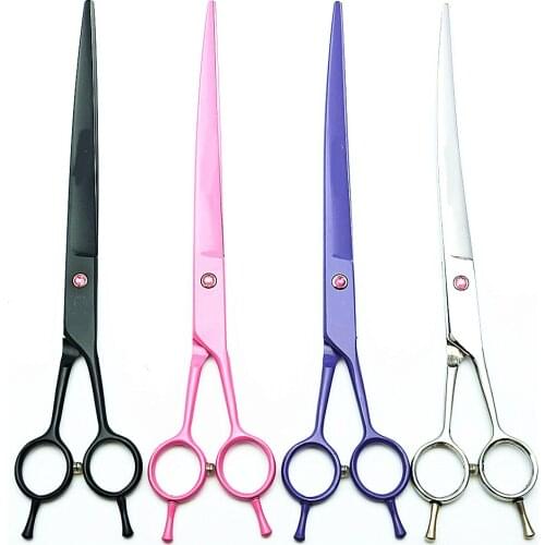 Custom Upscale Japan 440c 9 inch dog hair clipper pet hair scissors dog grooming cutting barber cat shears hairdressing scissors