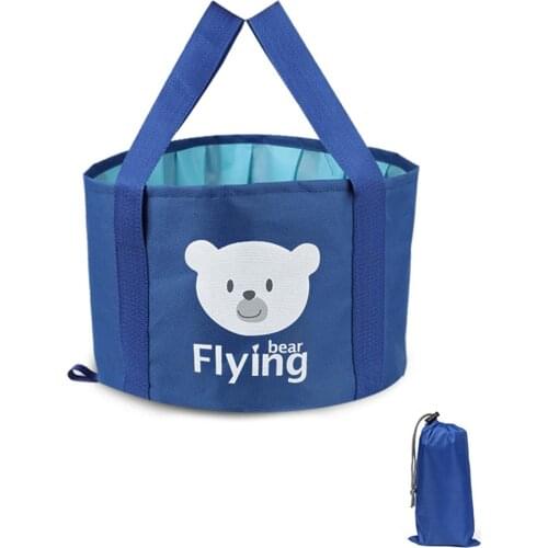 Portable Collapsible Foot Bath Basin Travel Washbasin Water Bucket Container