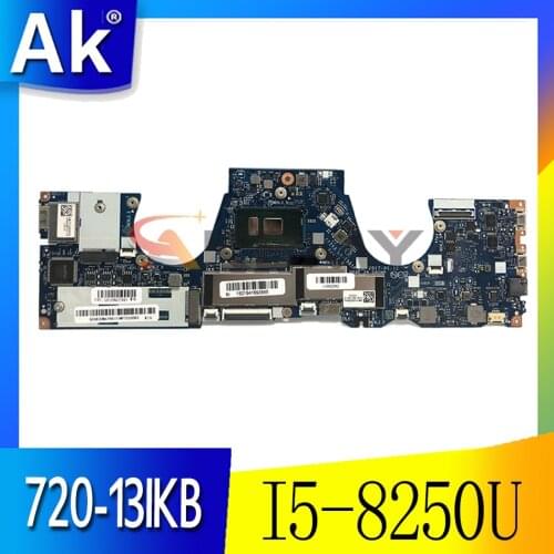 FOR Lenovo YOGA 720-13IKB 81C3 Laptop Motherboard CPU I5-8250U RAM 8GB FRU 5B20Q10907 DDR4 CIZY3 LA-E551P Tested work OK