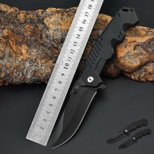 High Hardness 5CR13M0V Outdoor Folding Knife Tactical Saber Camping Adventure Survival Self-defense Knife Portable Knives