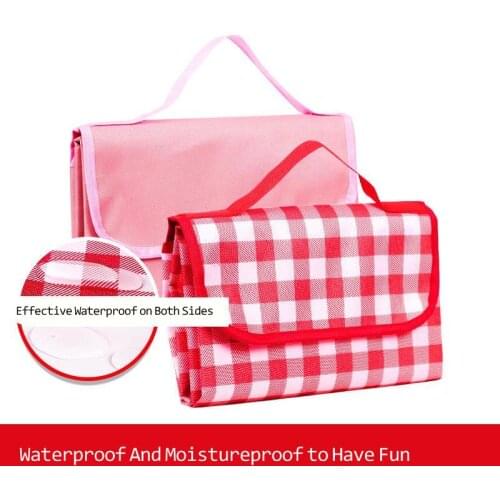 Outdoor Widened Oxford Outdoor Picnic Mat Moisture-proof Mat Folding and Thickened Field Mat Picnic Blanket Camping Equipment