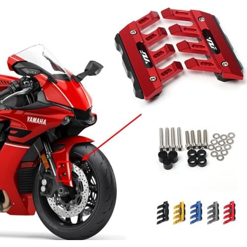 YAMAHA YZF-R1M YZF-R7 yzf r1m r7 Motorcycle Mudguard Front Fork Protector Guard Block Front Fender Anti-fall Slider Accessories