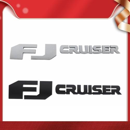 3D FJ cruiser for FJ Cruiser Sport Off Road car Hood Fender trunk Rear Bonnet Nameplate Decal Emblem Badge Sticker