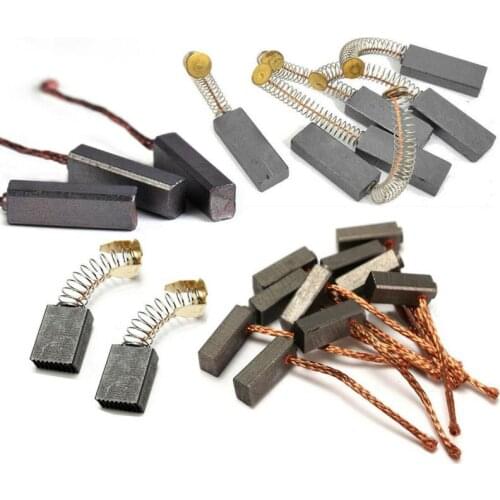 2/4/6/10pcs pieces super Graphite Brushes Carbon Brushes For Electric Motors tools