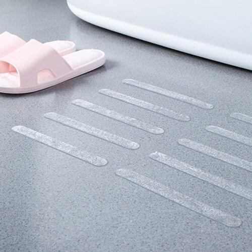 20x2cm 5pcs Anti Slip Bath Grip Stickers Non Slip Shower Strips Flooring Safety Tape Bath Mat Pad Non Slip Strips Stickers