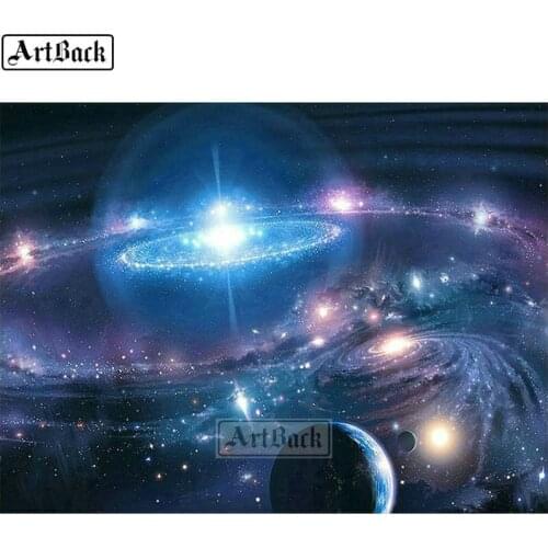 5d diamond painting cross stitch diy 3d full square starry sky scenery diamond embroidery diamond mosaic handmade crafts