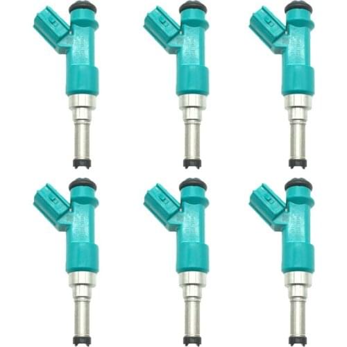 6pcs Fuel injector for Toyota Highlander Camry RAV4 Lexus 23250-31090 23209-31090 23250-0P010 23209-0P010