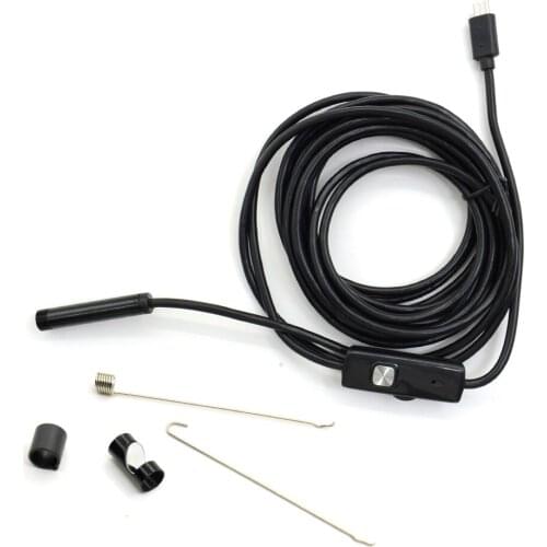 8mm Endoscope USB wifi Camera Android 720P Iphone Borescope Camera Endoscopio Semi Rigid Hard Tube and Softwire iOS Endoscope
