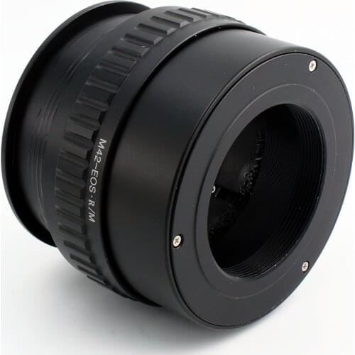 M42-EOSR/M Macro Adjustable Focusing Adapter For M42 Lens to Canon EOS R RP R5 R6 RF mount Camera