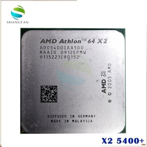 AMD Athlon X2 5400 X2 5400+ 2.8GHz ADO5400IAA5DO ADO540BIAA5DO ADO5400IAA5DS Dual-Core CPU Processor Socket AM2 940pin
