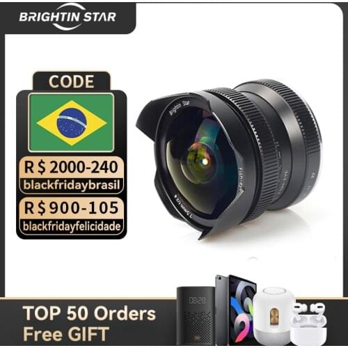Brightin Star 25mm F1.8 Large Aperture Fixed Focus Mirror Camera Portrait Lens For Canon Sony Fujifilm M4/3 Nikon z lens yongnuo