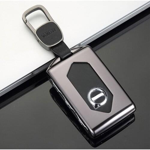 Car key cover For Volvo XC40 XC90 XC70 S60 S80 S90 C30 V70 V90 2019 2020 Remote Key Case Fob Shell Skin Jacket Sleeve
