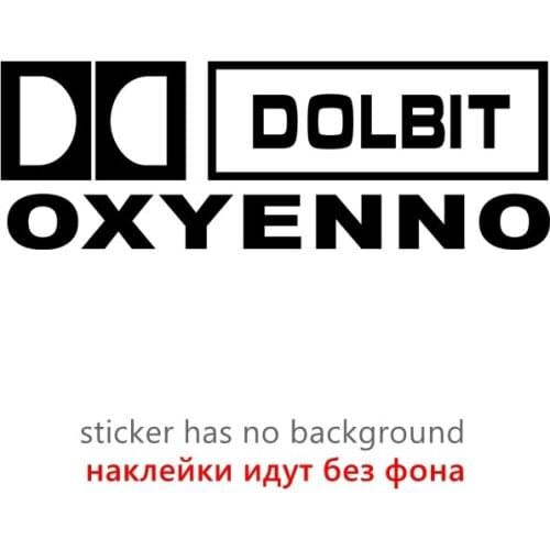 CS40050# Die-Cut Vinyl Decal Dolbit Car Sticker Waterproof Auto Decors on Car Body Bumper Rear Window