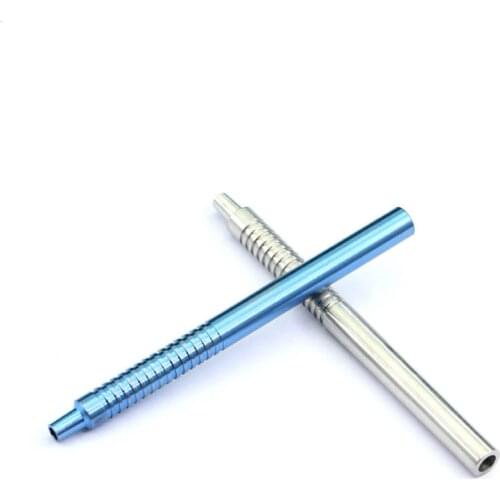 Eyelid Tools Aspirating flush handle Stainless steel titanium alloy handle 9cm Beauty Health Cosmetic Makeup Tools/Accessories