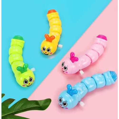 Swing Caterpillar Clockwork Mold Classic Educational Winding Up Toy Kids Gift