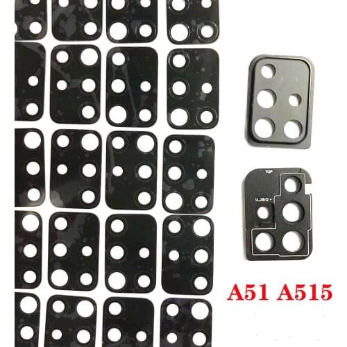 For Samsung Galaxy A51 A41 A71 A515 A415 A715 Back Rear Camera Lens Glass Cover Ring with Adhesive Glue