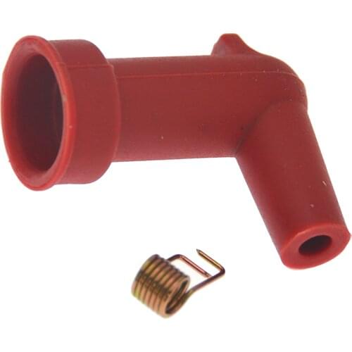 Motorcycle 90 Degree Non Resistor Spark Plug Cap Cover for Dirt Bike ATV