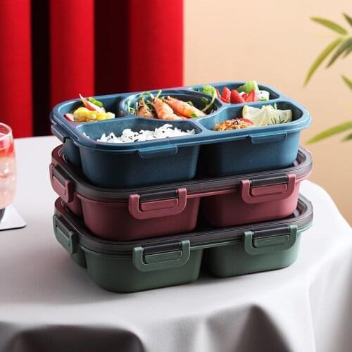 Lunch Box Food Storage Container Bento BPA Free Microwavable Portable Picnic Camping Outdoor insulated lunch box for women men2