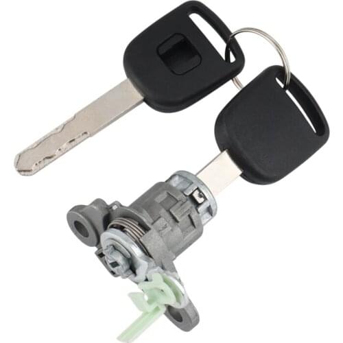 Left Driver Side Door Lock Cylinder with 2 Keys 72185-SLN-A01 for Fit 2007-08 4Door