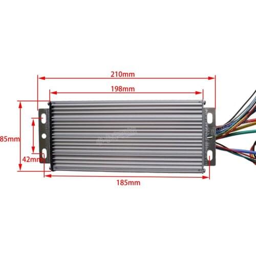 12V24V36V48V high-power brushless motor controller 45A lawn mower motor marine propeller drive