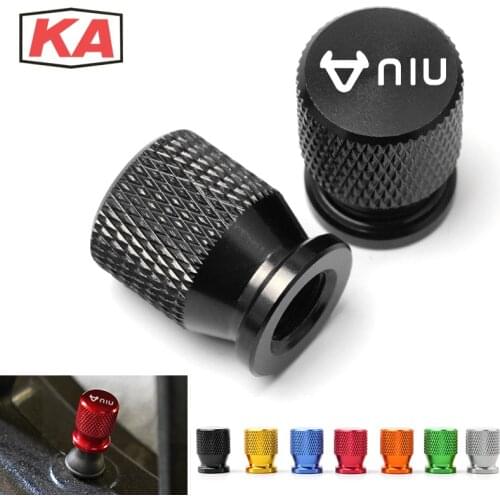 For NIU M1 M+ N1S NGT N1 U1 U+ US U+a U+b UQI Motorcycle Accessories Tire Valve CNC Aluminum Moto Tire Air Port Stem Covers Caps